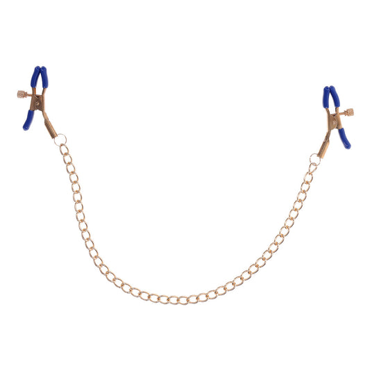 Sportsheets Cougar Chained Nipple Clamps